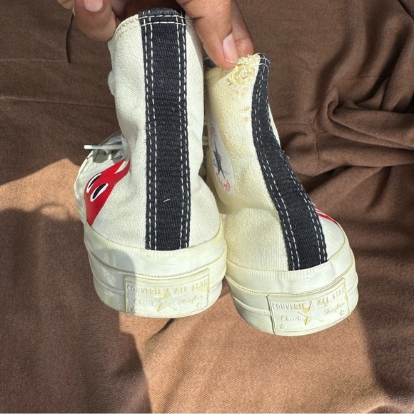 CONVERSE x PLAY Comme des Garçons Chuck 70 Limited Edition - unisex Male 7 Wom 9 - Picture 5 of 10